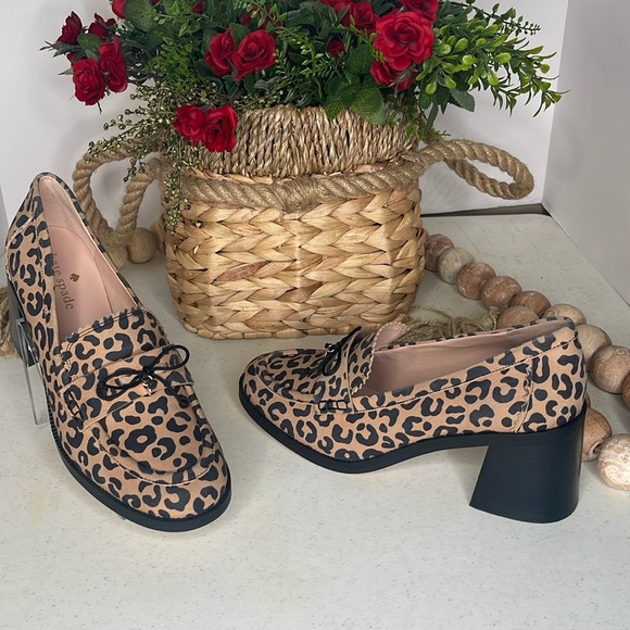 Kate Spade New York hattie leopard print pump Sz 8 - Picture 3 of 9